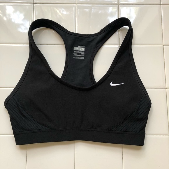 Nike Dri-FIT Swoosh Racerback Athletic Sports Bra - Picture 9 of 16